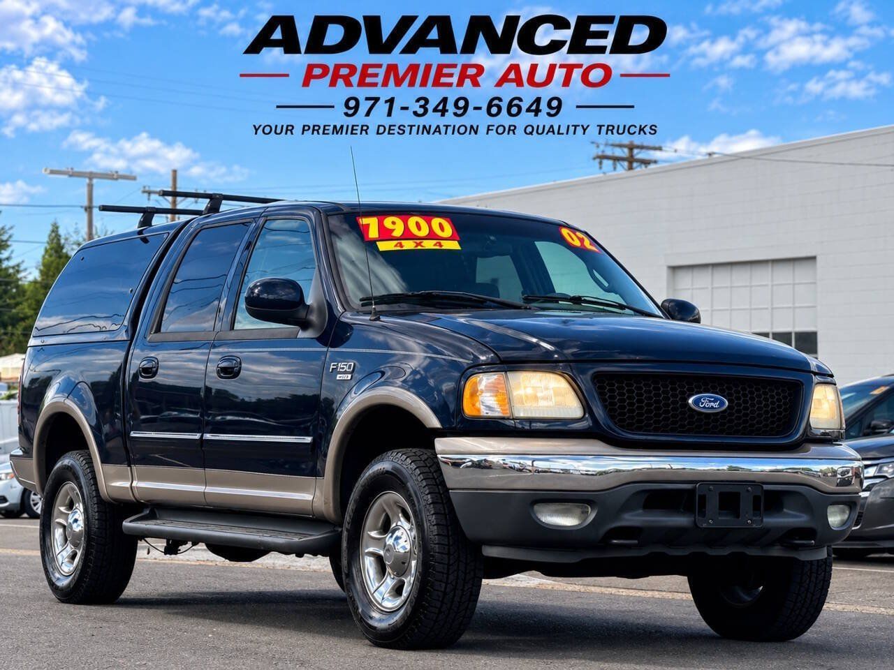 Used 2002 Ford F150 Lariat AWD/4WD image 1