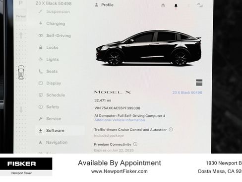 Used 2023 Tesla Model X AWD/4WD image 25