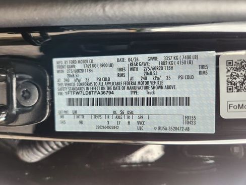 New 2026 Ford F150 Platinum AWD/4WD image 24
