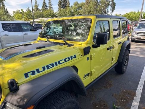 Used 2024 Jeep Wrangler Unlimited Rubicon 4xe AWD/4WD image 2