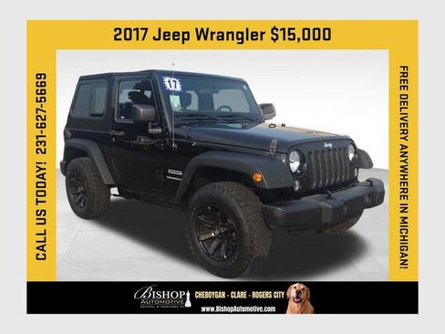 Used 2017 Jeep Wrangler Sport AWD/4WD image 1