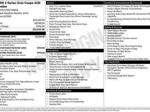 Used 2016 BMW 428i Gran Coupe xDrive image 7
