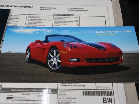 Used 2009 Chevrolet Corvette Convertible w/ Preferred Equipment Group image 46