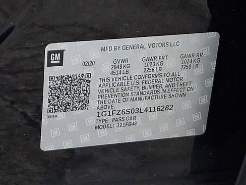 Used 2020 Chevrolet Bolt Premier w/ Infotainment Package image 31