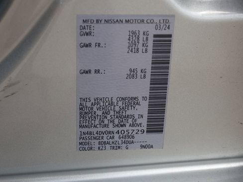 Used 2024 Nissan Altima 2.5 SV FWD image 32