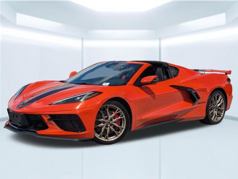 Used 2025 Chevrolet Corvette Stingray Preferred Cpe w/ Z51 Performance Package RWD image 1