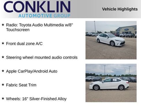 Used 2025 Toyota Camry LE FWD image 2