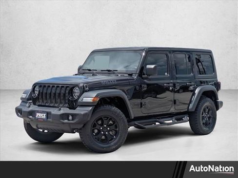 Used 2020 Jeep Wrangler Unlimited Sport AWD/4WD image 1