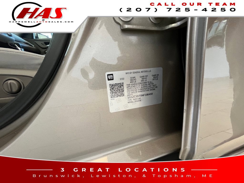 Used 2022 Chevrolet Malibu LS w/ Driver Confidence Package II FWD image 17