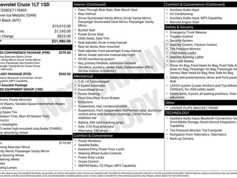 Used 2014 Chevrolet Cruze LT image 3