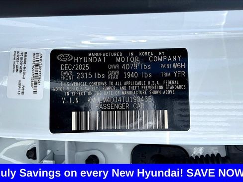 New 2026 Hyundai Elantra SEL FWD image 10