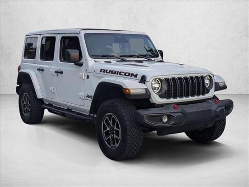 Used 2025 Jeep Wrangler Unlimited Rubicon w/ Safety Group AWD/4WD image 3
