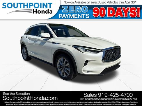 Used 2020 INFINITI QX50 Luxe w/ Navigation Package FWD image 1