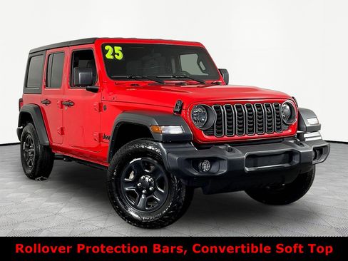 Used 2025 Jeep Wrangler Unlimited Sport AWD/4WD image 3