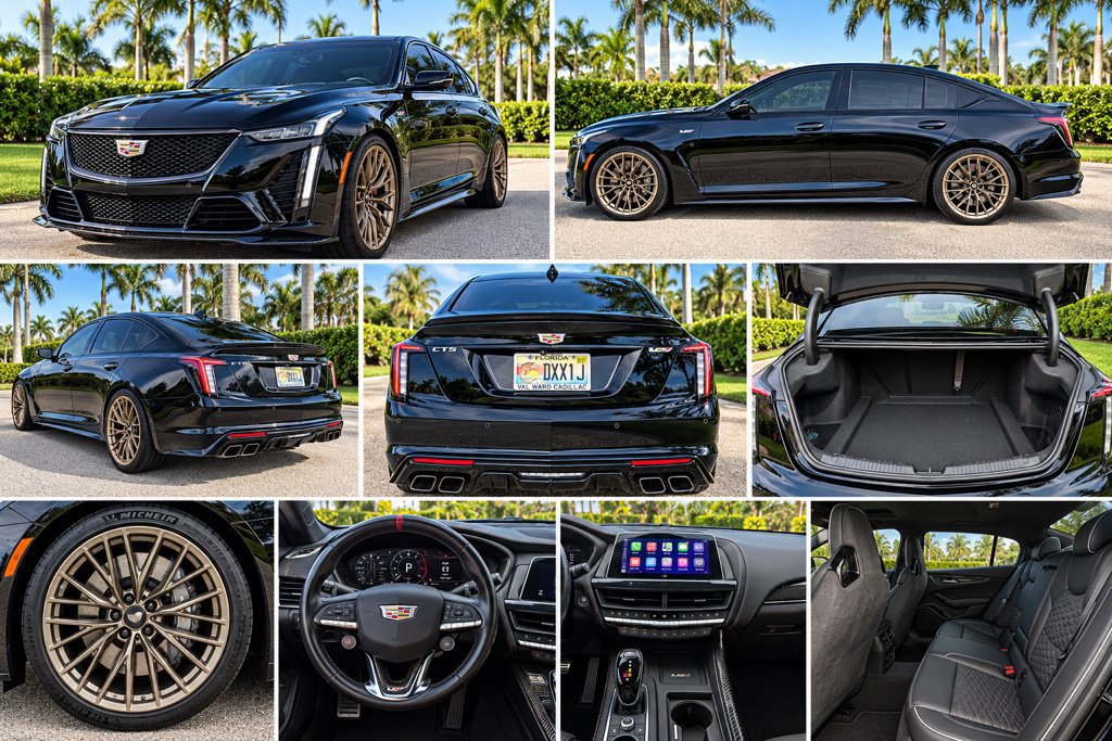 Used 2022 Cadillac CT5 V Blackwing w/ Parking Package RWD image 9