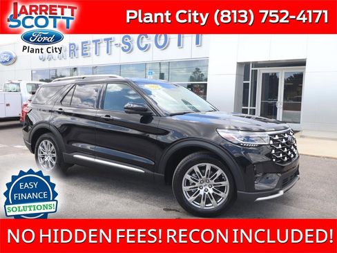 Certified 2026 Ford Explorer Platinum RWD image 1