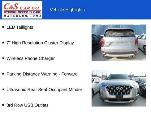 Used 2020 Hyundai Palisade SEL w/ Convenience Package FWD image 9