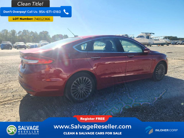 Used 2017 Ford Fusion SE w/ Fusion SE Technology Package FWD image 4