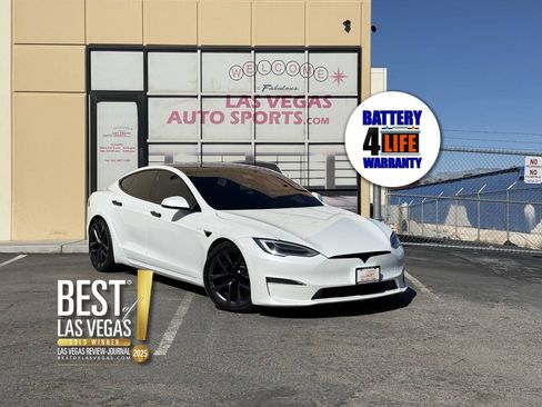 Used 2021 Tesla Model S Long Range AWD/4WD image 1