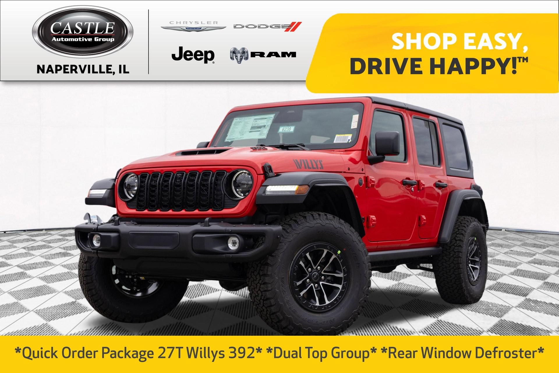 New 2027 Jeep Wrangler Unlimited Rubicon 392 AWD/4WD image 1