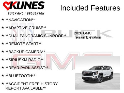 New 2026 GMC Terrain Elevation w/ Elevation Premium Package image 2