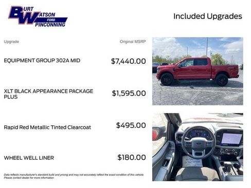 New 2025 Ford F150 XLT w/ Equipment Group 302A MID image 3