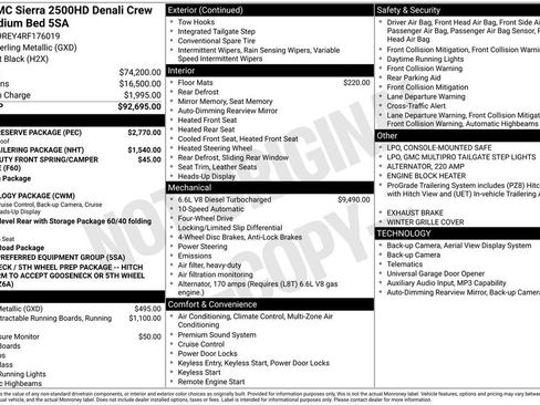 Used 2024 GMC Sierra 2500 Denali w/ Denali Reserve Package AWD/4WD image 2