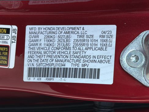 Certified 2023 Acura RDX w/ Technology Package AWD/4WD image 34