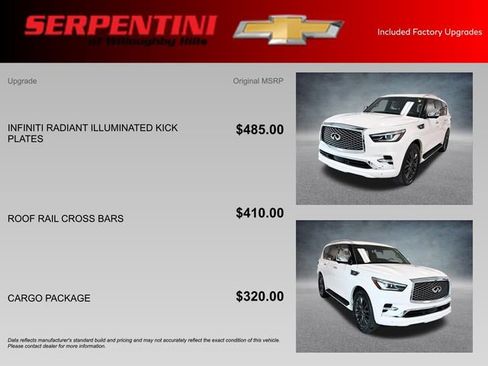 Used 2023 INFINITI QX80 Sensory w/ Cargo Package image 4