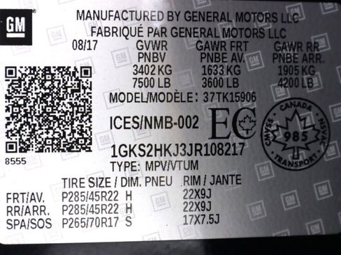 Used 2018 GMC Yukon XL Denali w/ Denali Ultimate Package AWD/4WD image 54