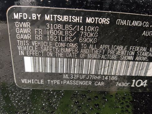 Used 2024 Mitsubishi Mirage G4 Black Edition FWD image 33