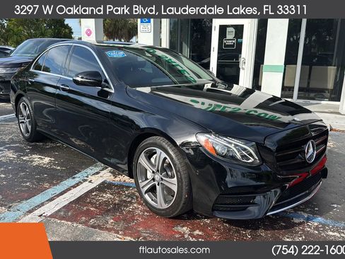 Used 2017 Mercedes-Benz E 300 4MATIC w/ Premium 1 Package image 3