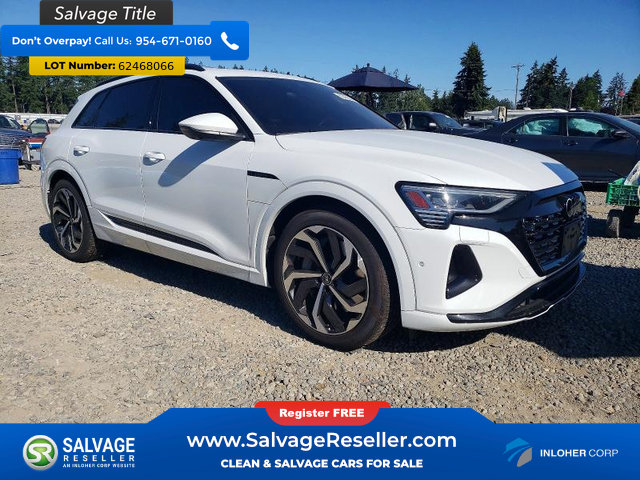 Used 2024 Audi Q8 e-tron Prestige AWD/4WD image 1