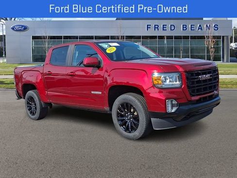 Used 2021 GMC Canyon Elevation w/ Driver Alert Package AWD/4WD image 1