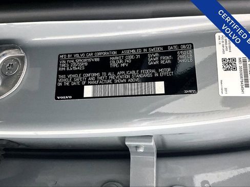 Used 2024 Volvo XC90 B5 Core w/ Protection Package Premier image 44