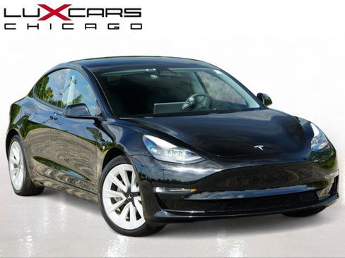 Used 2021 Tesla Model 3 Long Range AWD/4WD image 1