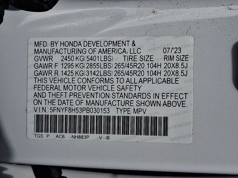 Used 2023 Honda Passport EX-L image 27
