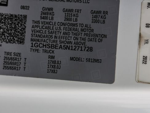 Used 2022 Chevrolet Colorado W/T w/ WT Convenience Package image 26