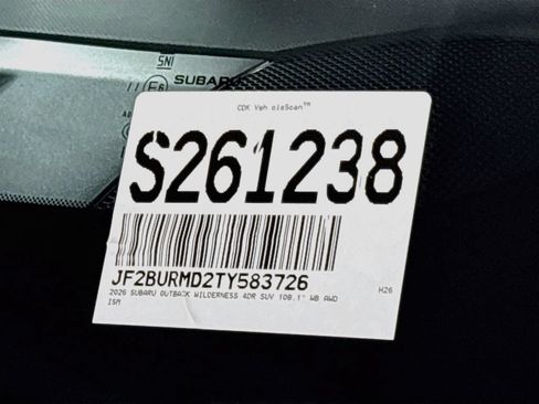 New 2026 Subaru Outback Wilderness AWD/4WD image 26
