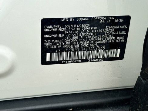 Used 2026 Subaru Outback Touring AWD/4WD image 46
