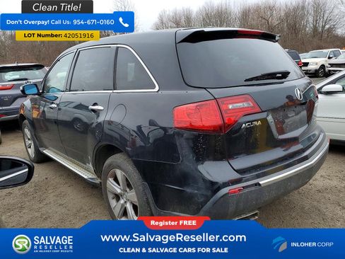 Used 2010 Acura MDX w/ Technology Package AWD/4WD image 3