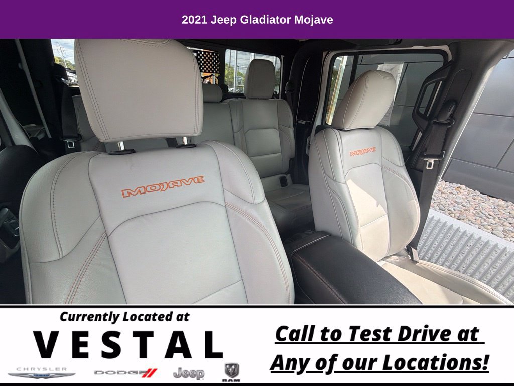 Used 2021 Jeep Gladiator Mojave w/ Dual Top Group AWD/4WD image 27