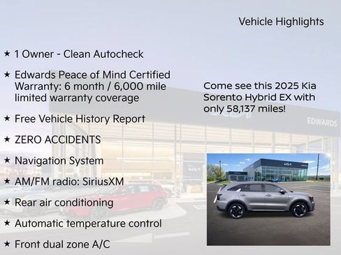 Used 2025 Kia Sorento EX AWD/4WD image 10