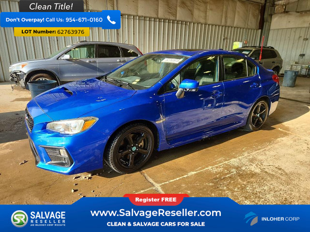 Used 2019 Subaru WRX Premium AWD/4WD image 1