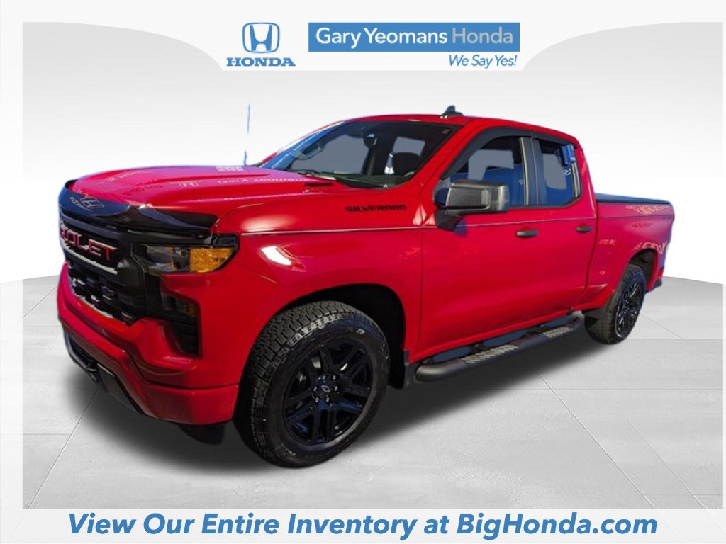 Used 2026 Chevrolet Silverado 1500 Custom w/ Turbomax Blackout Package RWD image 10