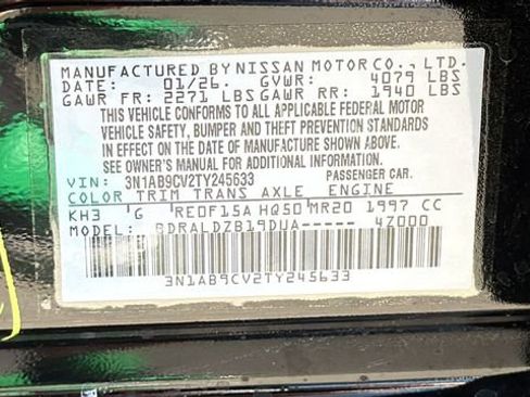 New 2026 Nissan Sentra SV image 30