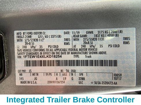 Used 2020 Ford F150 XL w/ Equipment Group 101A Mid AWD/4WD image 31