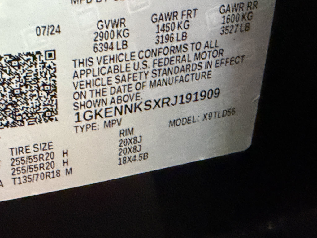 Used 2024 GMC Acadia Elevation AWD/4WD image 55