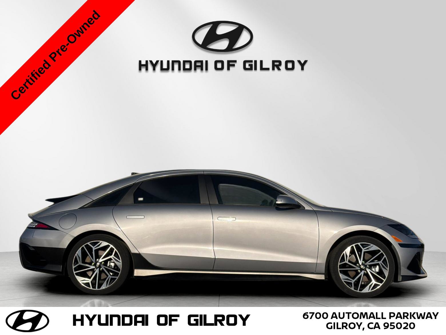 Certified 2023 Hyundai Ioniq 6 SEL w/ Cargo Package RWD image 8