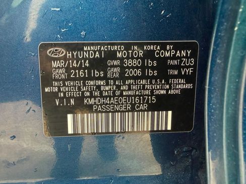 Used 2014 Hyundai Elantra Limited FWD image 29